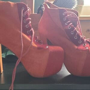 Jeffrey Campbell Lita Vintage Platform Shoes